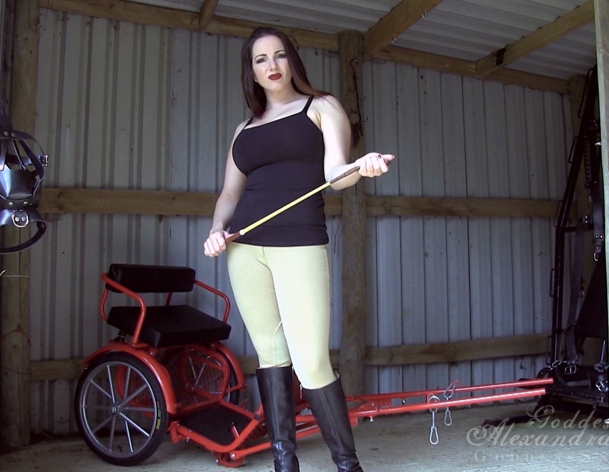 Pony Play - Goddess Alexandra Snow - Professional Maneater